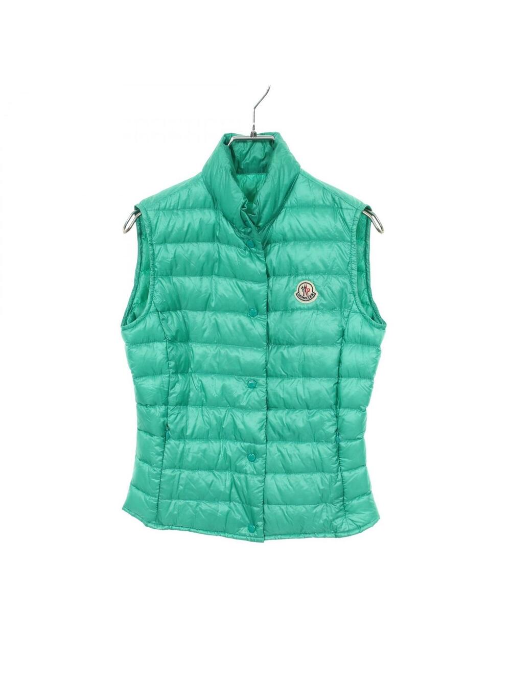 Moncler Liane Down Vest Nylon Green #340157M44B
